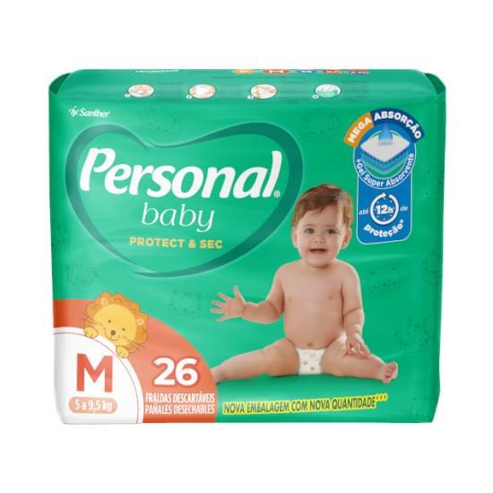 imagem de FRALDA DESC PERSONAL BABY JUMBO M 26UN