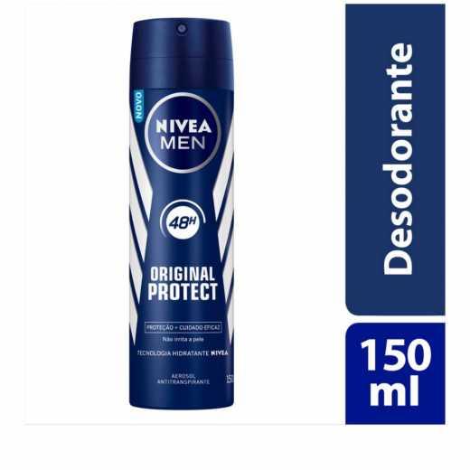 imagem de DESOD AERO NIVEA MEN ORIGINAL PROTECT 150ML