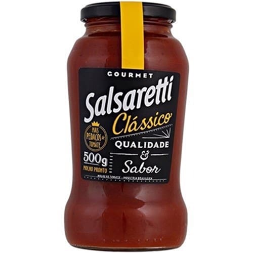 imagem de MOLHO SALSARETTI CLASSICO VD 500G