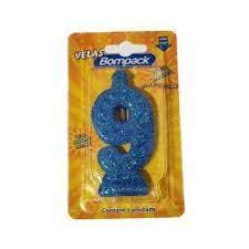 imagem de VELA ANIV BOMPACK N9 AZUL