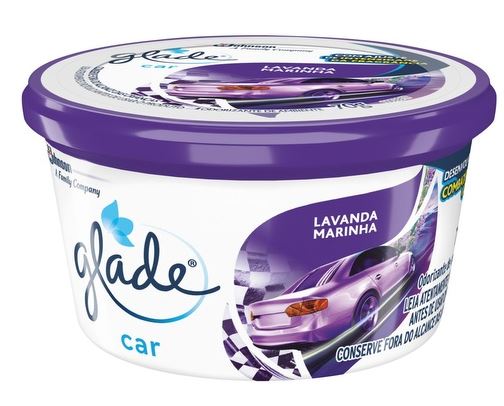 imagem de ODOR GEL CARRO GLADE LAVANDA MARINHA 70G