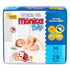 imagem de FRALDA MONICA BABY JUMBO M  28UN