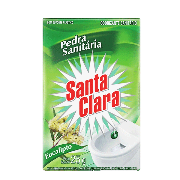 imagem de PEDRA SANIT SANTA CLARA EUCALIPTO 25G