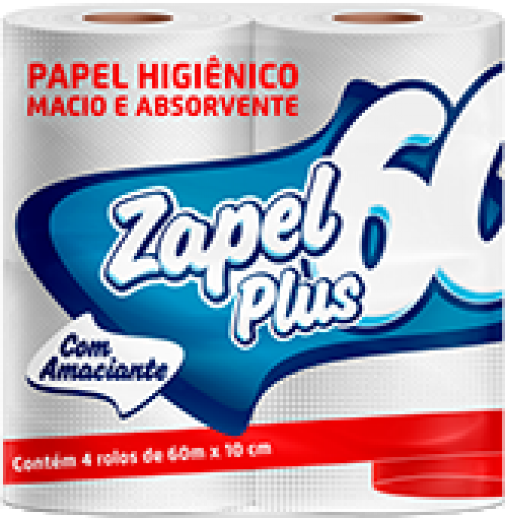 imagem de PAPEL HIG ZAPEL PLUS 4X60M