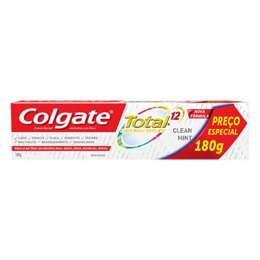 imagem de CR DENT COLGATE TT 12 CLEAN MINT ESP 180G