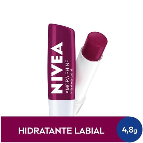 imagem de PROTETOR LABIAL NIVEA 4,8G AMORA SHINE