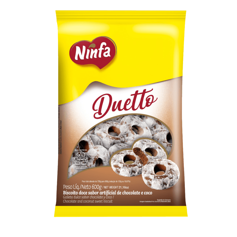 imagem de BISC NINFA DUETTO 500G