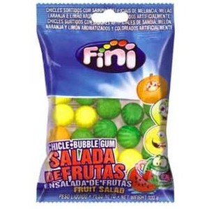 imagem de CHICLE  FINI CHINELE  SALADA DE FRUTAS 80G