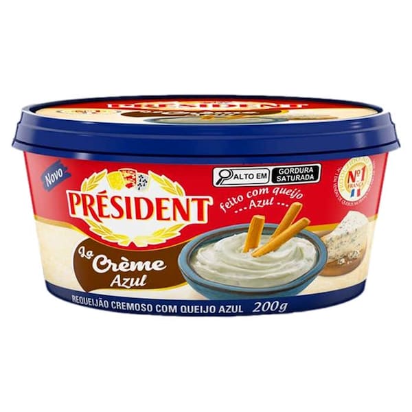 imagem de REQUEIJAO PRESIDENTE QUEIJO BLUE 200G