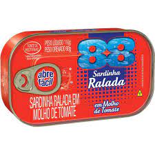 imagem de SARDINHA 88 RALADA TOMATE 110G