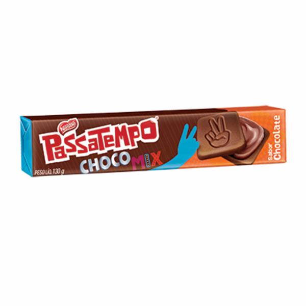 imagem de BISC PASSATEMPO 130G RECH CHOCOMIX CHOC.