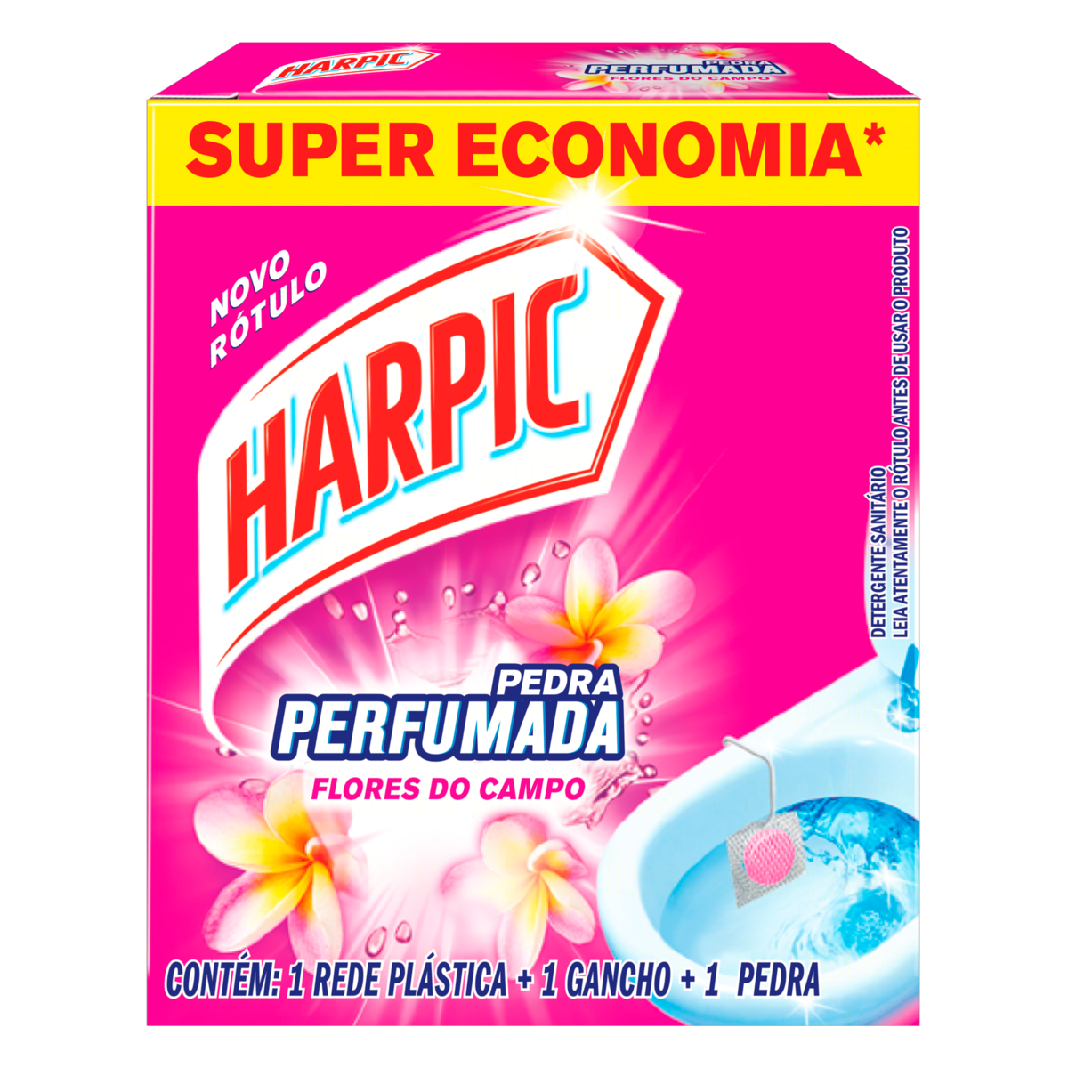 imagem de PEDRA SANITARIA HARPIC AROMA FLORES DO CAMPO 25G