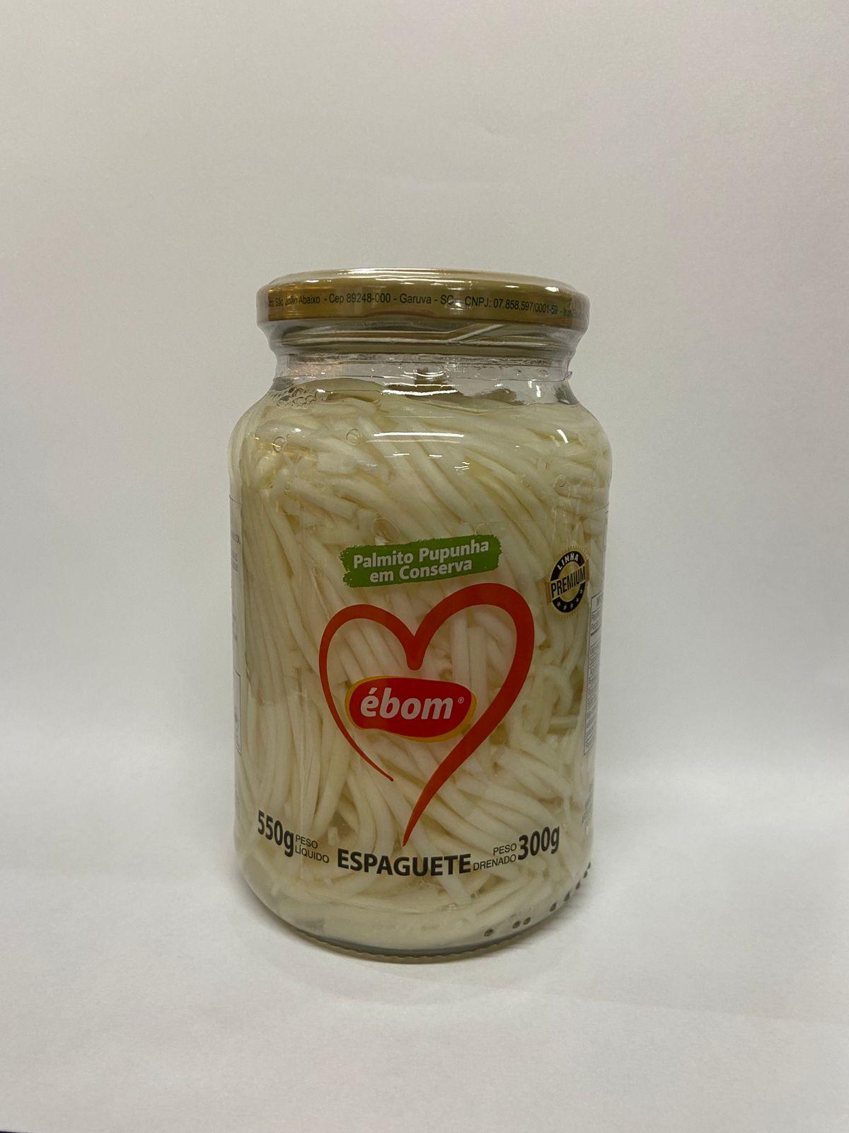 imagem de PALMITO PUPUNHA ESPAGUETE EBOM 300G