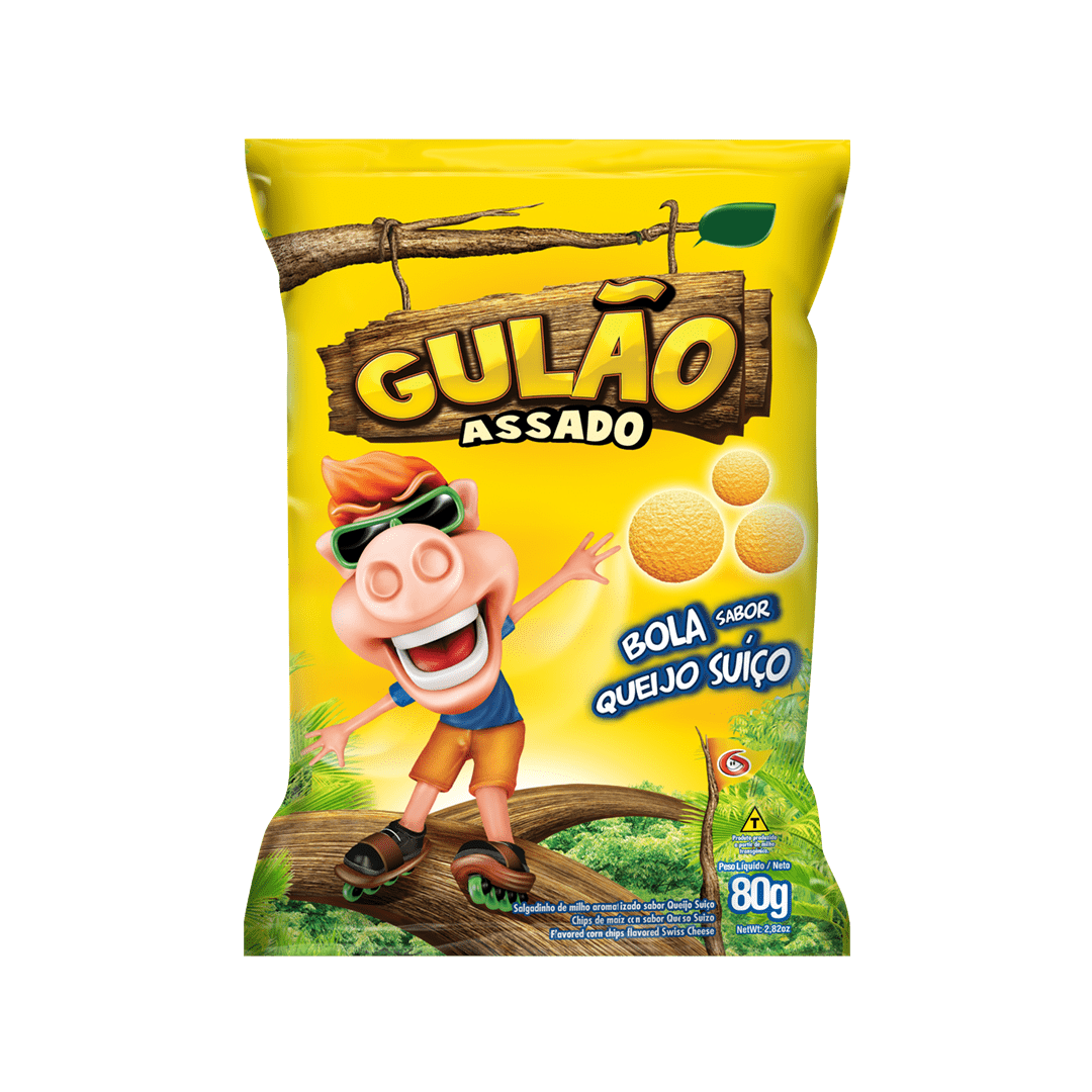 imagem de PIPOCA GULAO QUEIJO SUICO ASSADO 80G