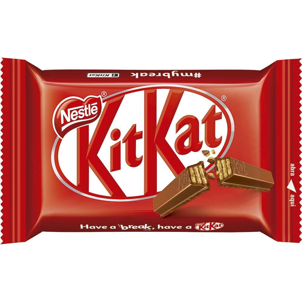 imagem de CHOC NESTLE KIT KAT 41,5G AO LEITE