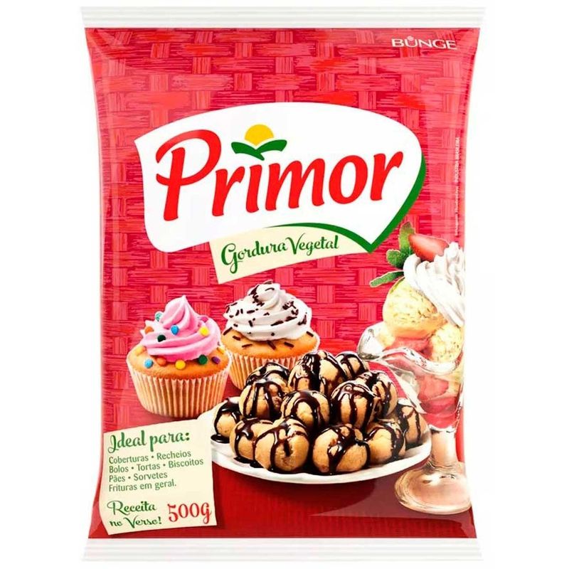 imagem de GORDURA VEGETAL PRIMOR 500G