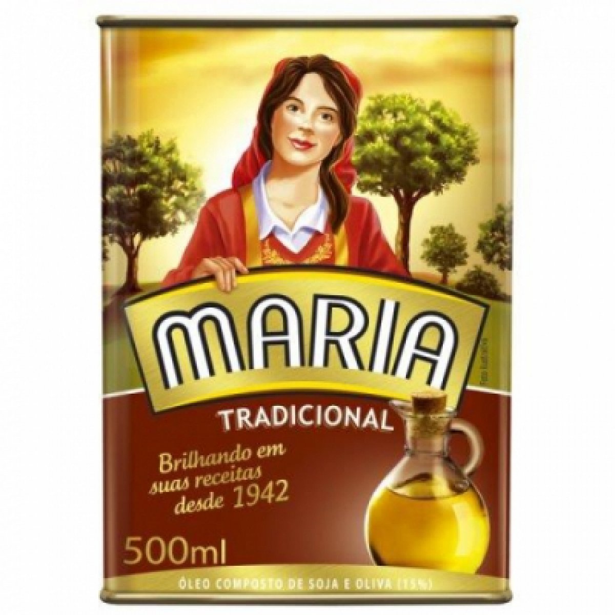 imagem de OLEO COMP SOJA MARIA TRADICIONAL LT 500ML