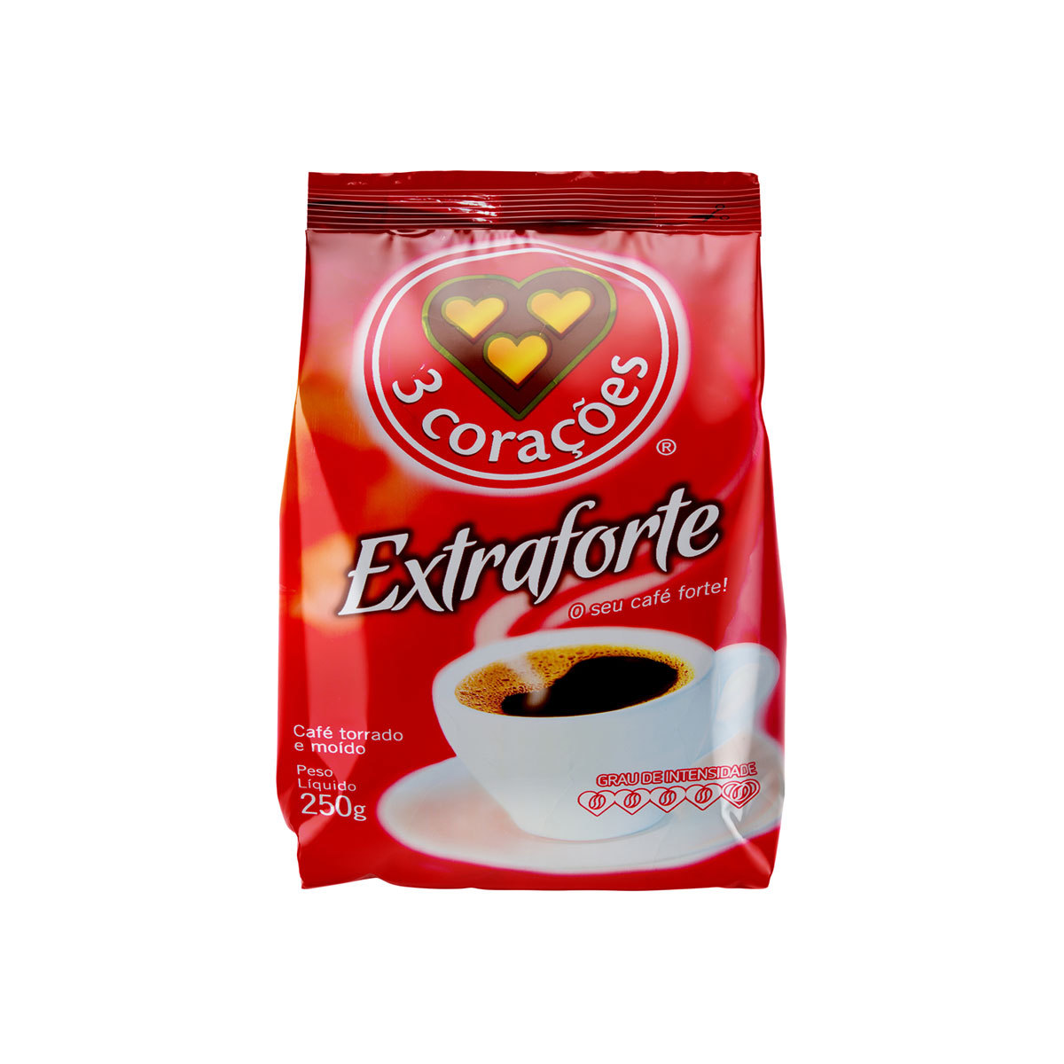 imagem de CAFE TRES CORACOES FORT 250G