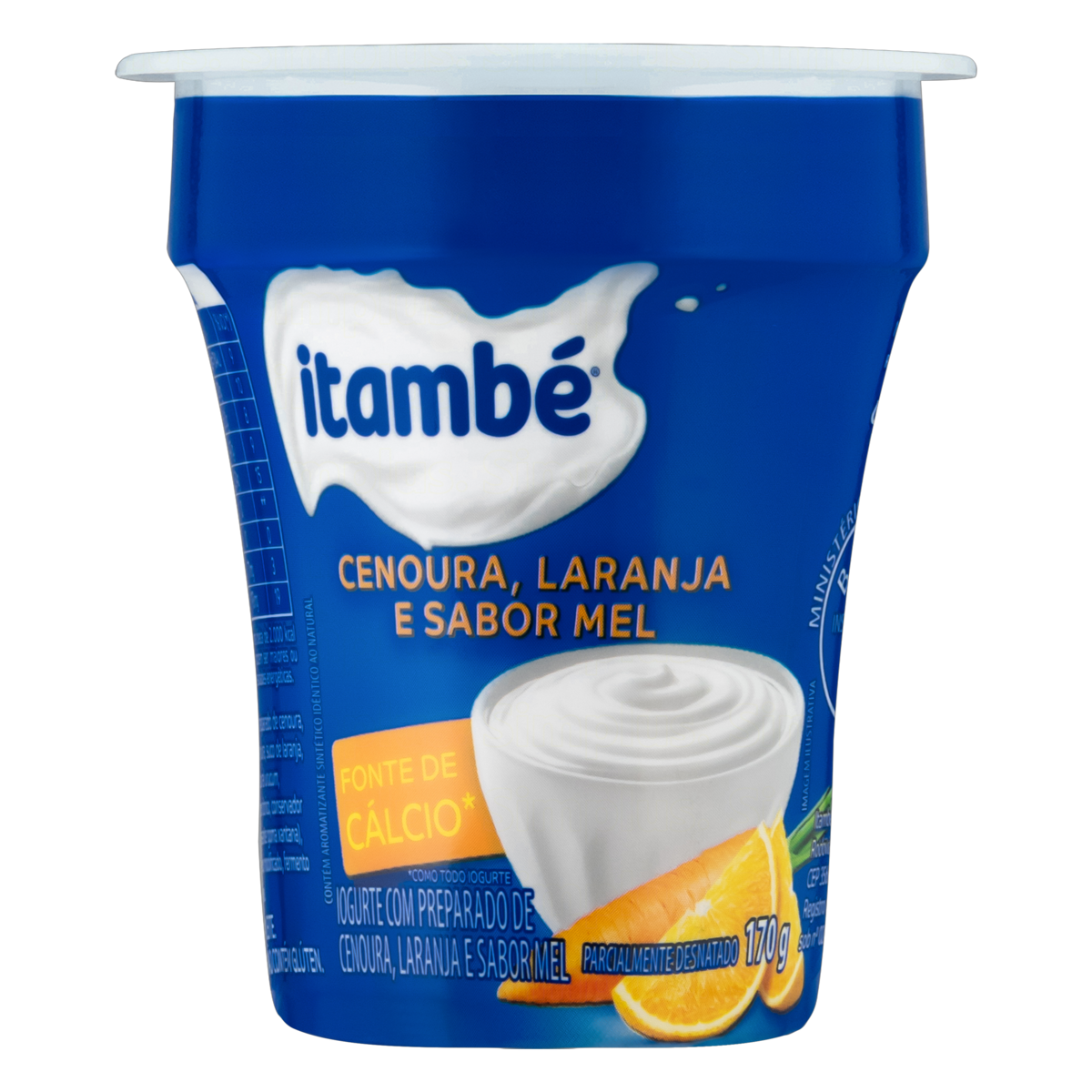 imagem de IOGURT ITAMBE NATURAL LAR CEN MEL 170G