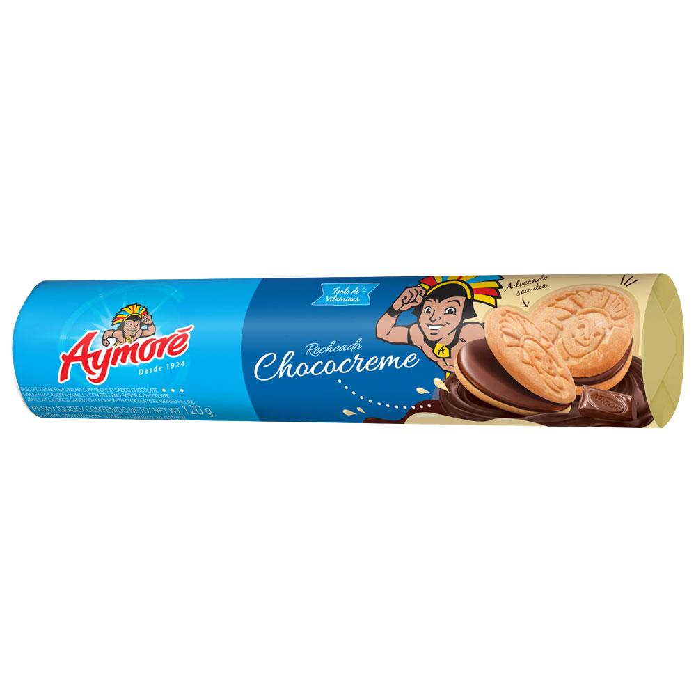 imagem de BISC AYMORE RECH 120G CHOCOCREME