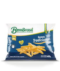 imagem de BATATA PALITO PRE-FRITA  BEM BRASIL TRADICIONAL 400G