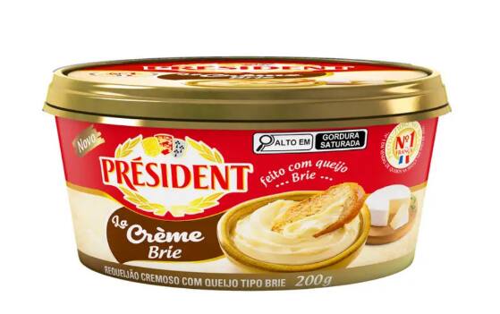 imagem de REQUEIJAO PRESIDENTE QUEIJO BRIE 200G