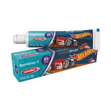 imagem de CR DENT HOT WEELS BAMBINOS 6 ANOS 50G
