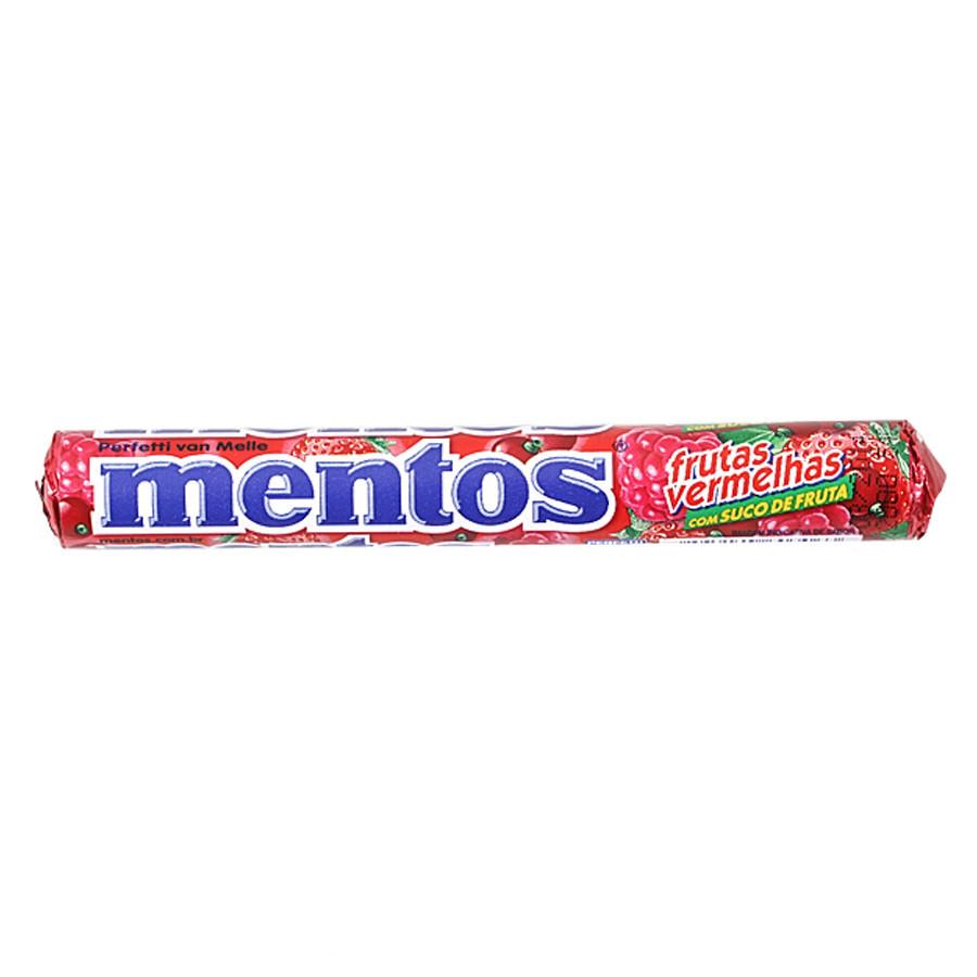 imagem de MENTOS STICK FRUTAS VERMELHAS 38G