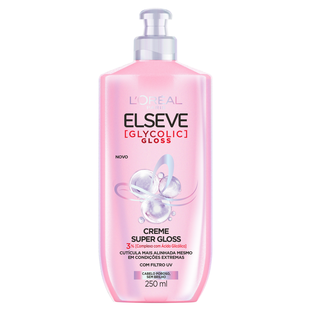 imagem de CR PENTEAR ELSEVEN 250ML  GLYCOLIC GLOSS