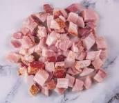 imagem de BACON DEF CIACARNE CUBOS 250G