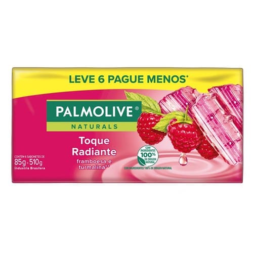 imagem de SAB PALMOLIVE 6X85G 510G FRAMBOESA