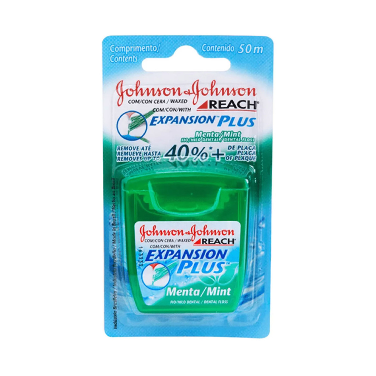 imagem de FIO DENTAL JOHNSON EXPANSION PLUS MENTA 50M