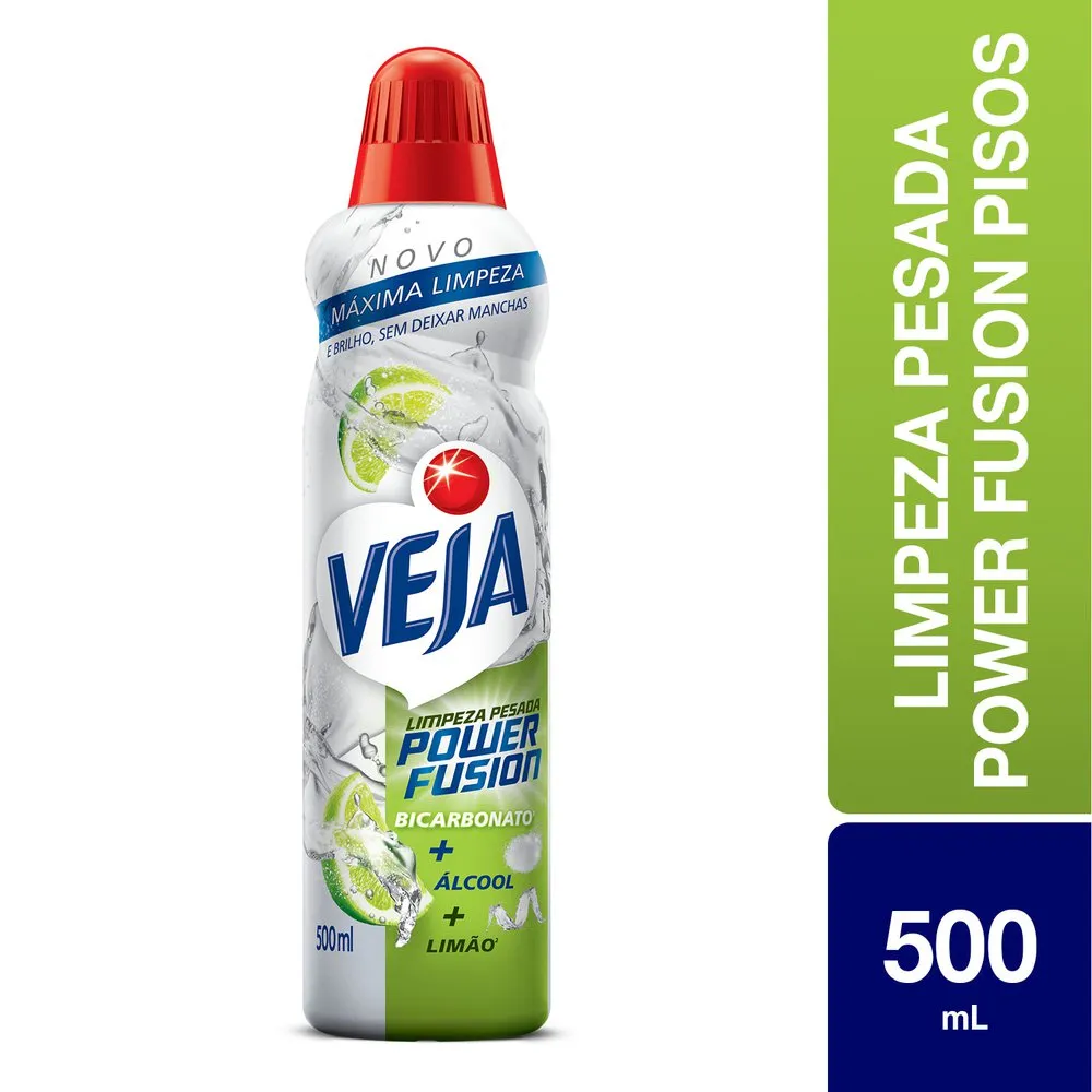 imagem de LIMP VEJA POWER FUSION PISOS LIMAO 500ML