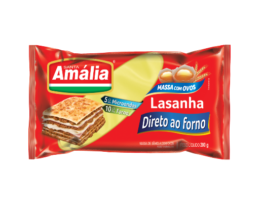 imagem de MAC STA AMALIA OVOS LASANHA DIRETO AO FORNO 200G
