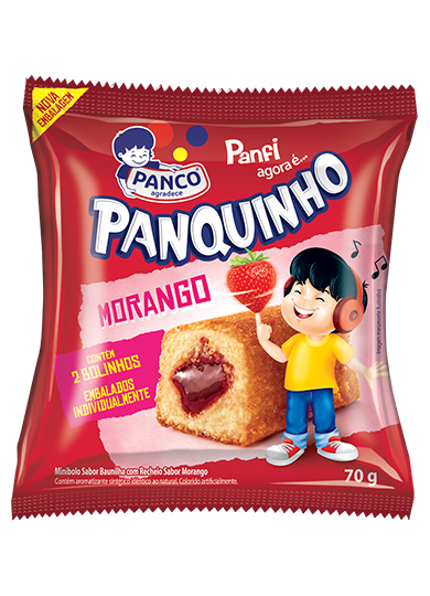 imagem de BOLINHO PANCO PANFI MORANGO 70G