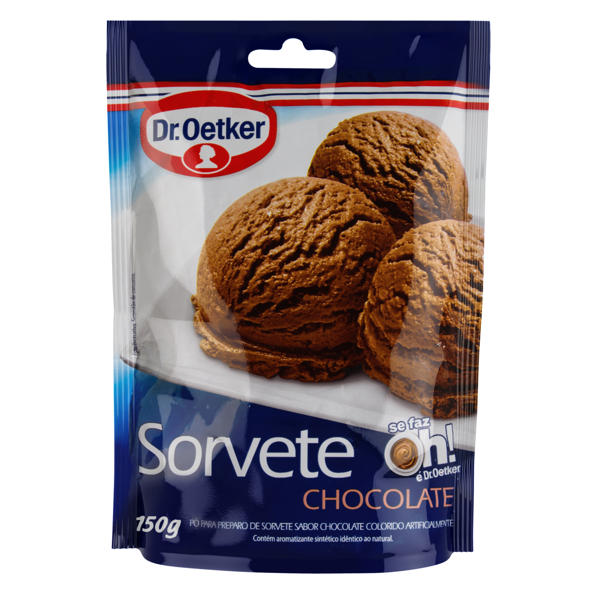 imagem de PO SORVETE DR.OETKER CHOCOLATE 150G