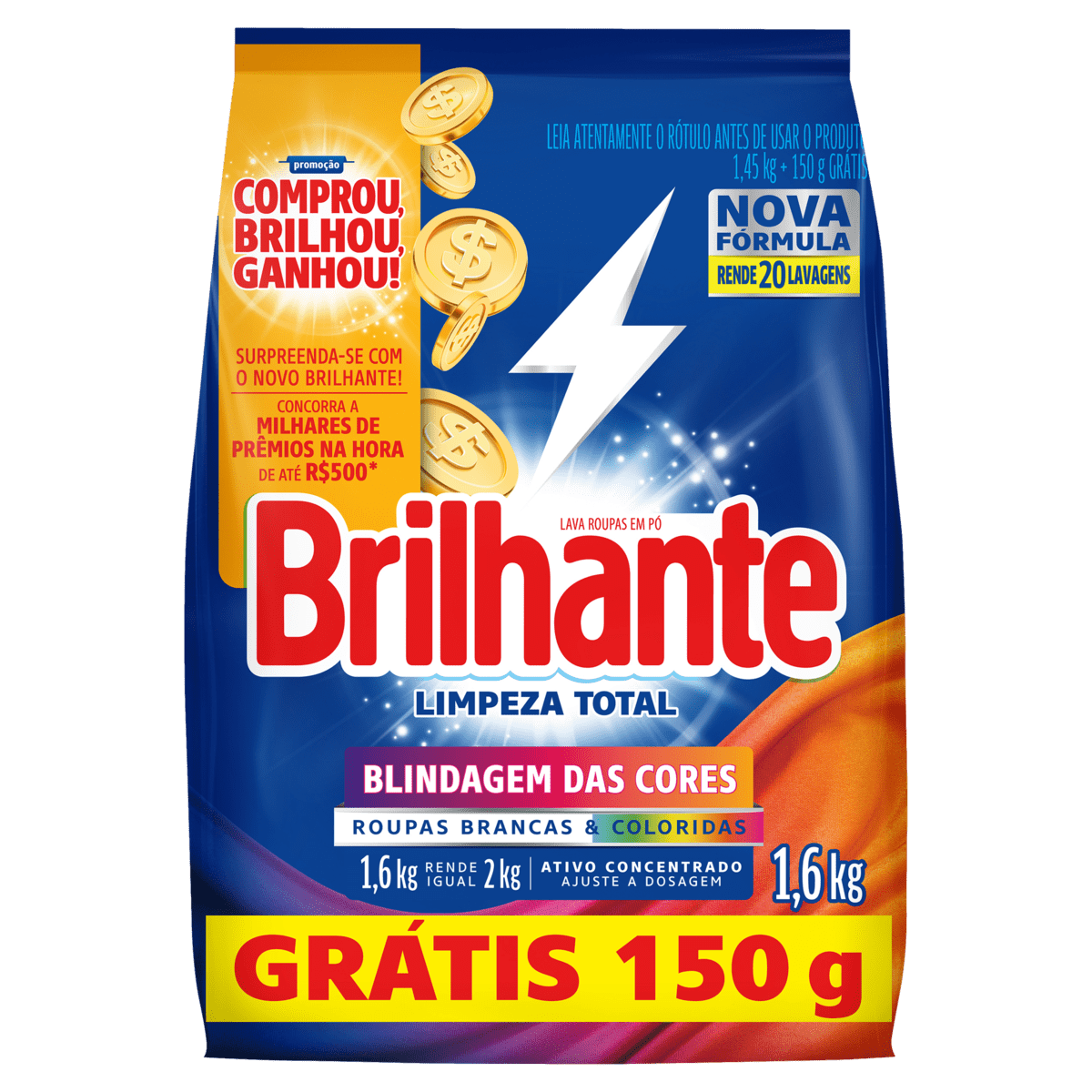 imagem de SABAO PO BRILHANTE 1,6 SC  LT  L1.6 P1.45