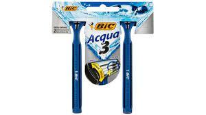 imagem de APAR DE BARBEAR BIC ACQUA 3 AZUL 2 UN