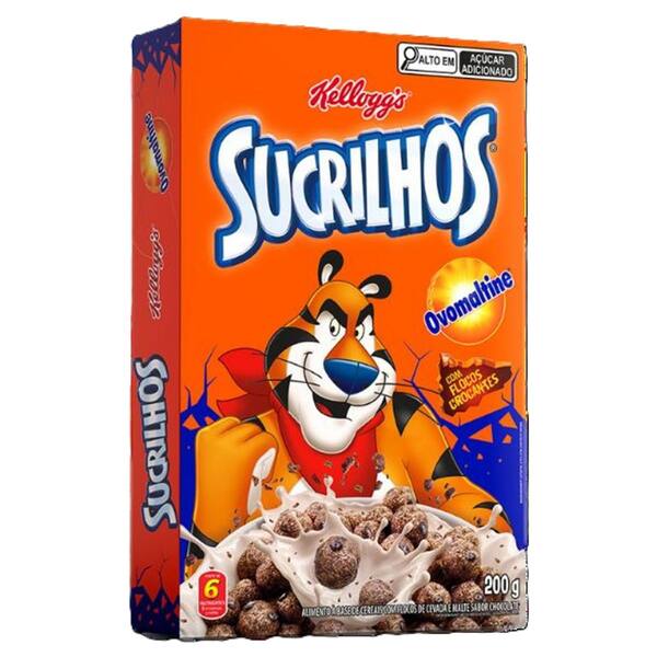 imagem de SUCRILHOS KELLOGGS  OVOMALTINE 200G