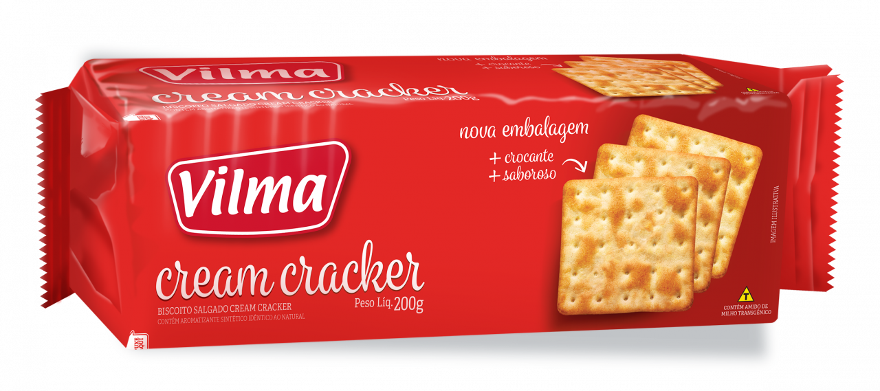 imagem de BISC  CREAM CRACKER VILMA 170G