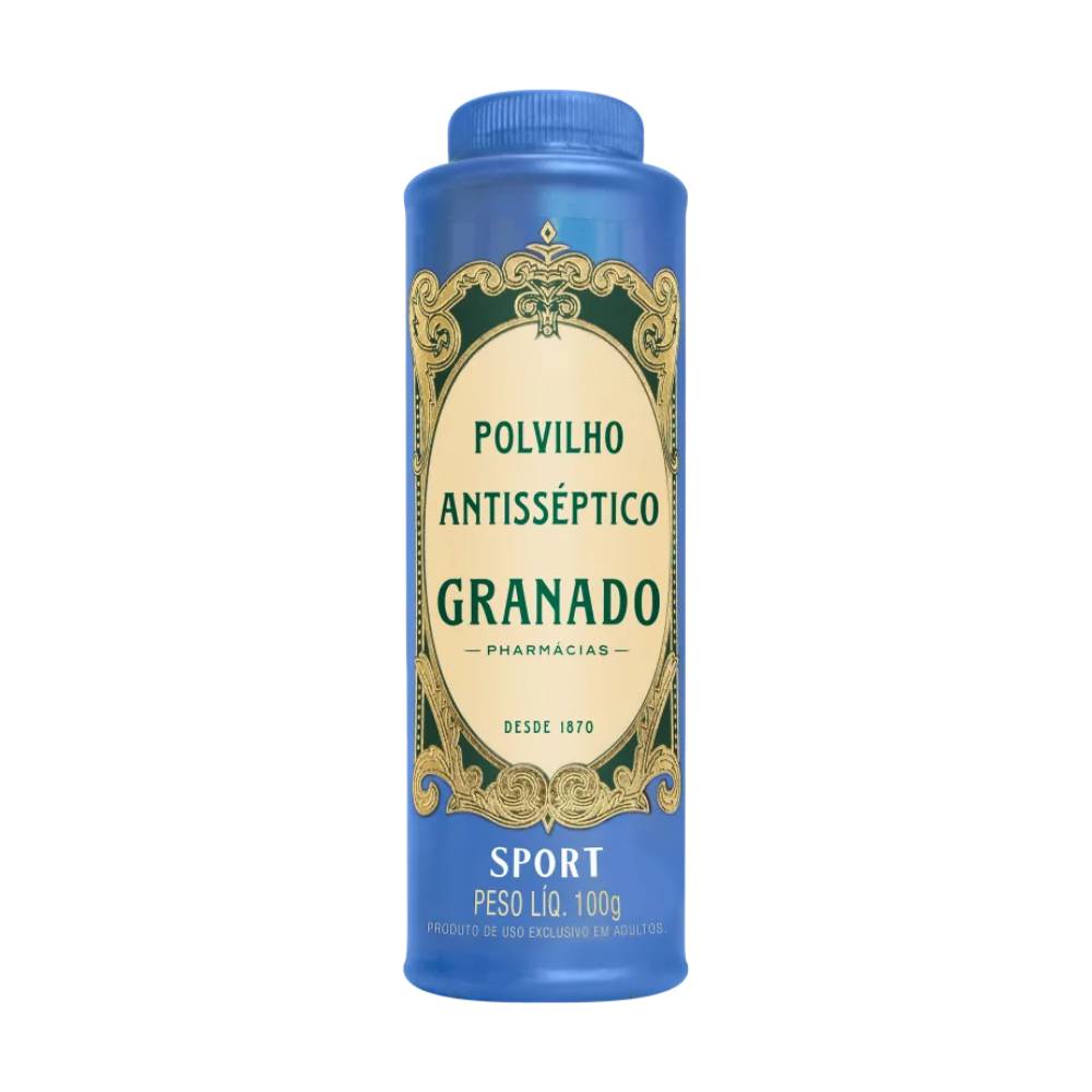imagem de TALCO ANTISEP GRANADO SPORT 100G