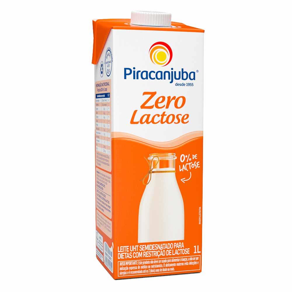 imagem de LEITE UHT PIRACANJUBA SEMIDESNATADO ZERO LACTOSE 1L