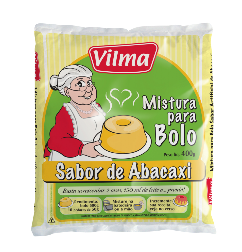 imagem de MIST BOLO VILMA ABACAXI 400G