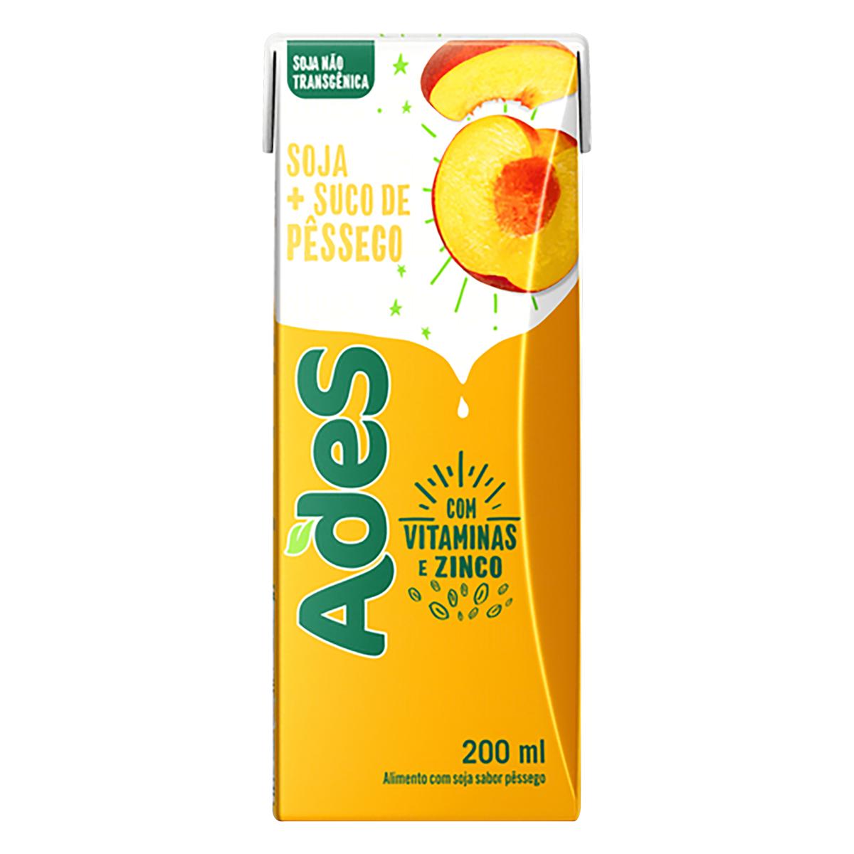 imagem de SUCO ADES SOJA PESSEGOI 200ML