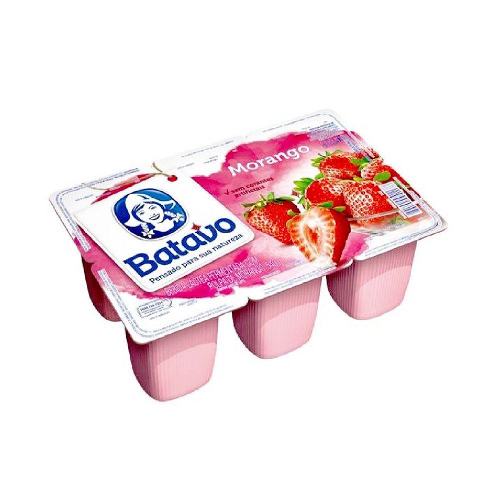 imagem de IOGURT BATAVO MORANGO BDJ 510G