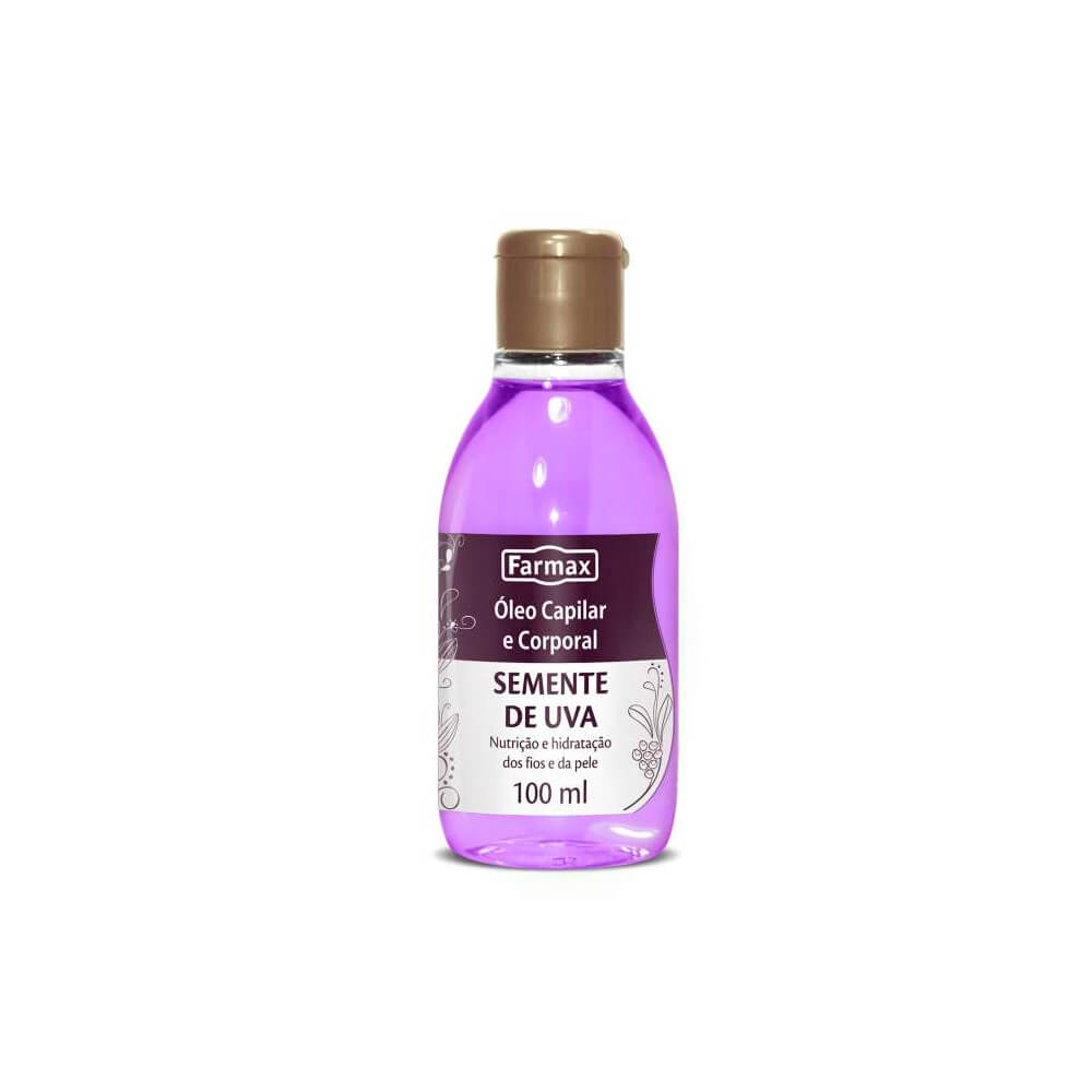 imagem de OLEO CAP FARMAX SEMENTE DE UVA 100ML