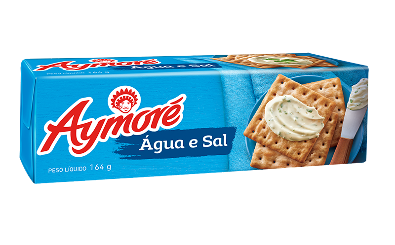 imagem de BISC AYMORE AGUA E SAL 164G