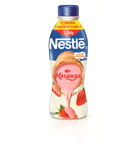 imagem de IOGURT NESTLE  DE  MORANGO 1,25KG