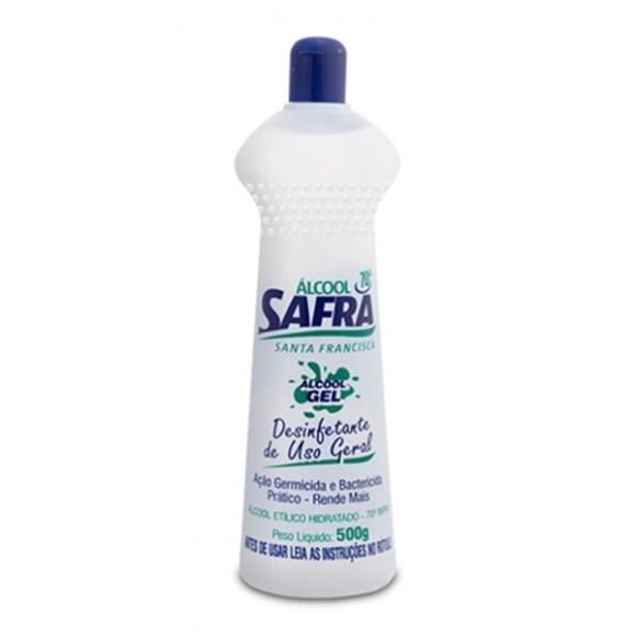 imagem de ALCOOL EM GEL SAFRA 70GL 500ML