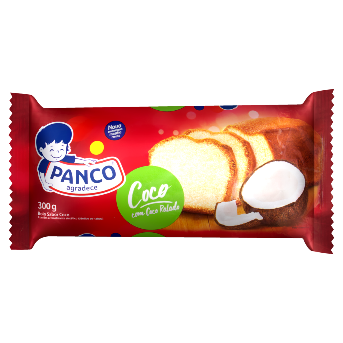 imagem de BOLO PANCO COCO 300G